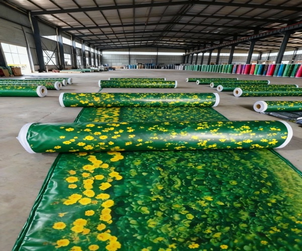 山西大同工程园艺通用印花防寒布 加厚耐用树木防冻绿布 冬季防护材料厂家