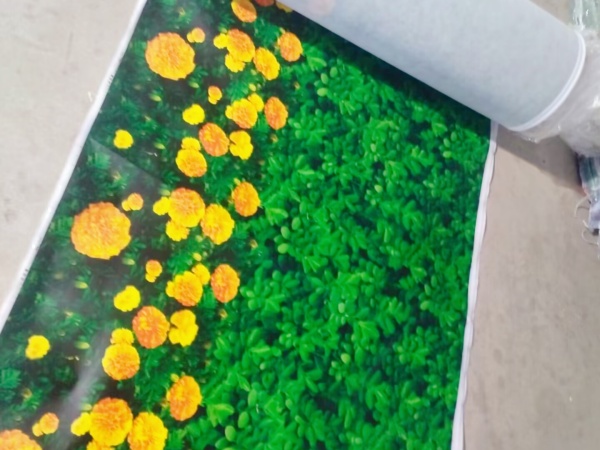 内蒙古苗木印花防寒布厂家批发-保温保湿透气绿化无纺布围挡